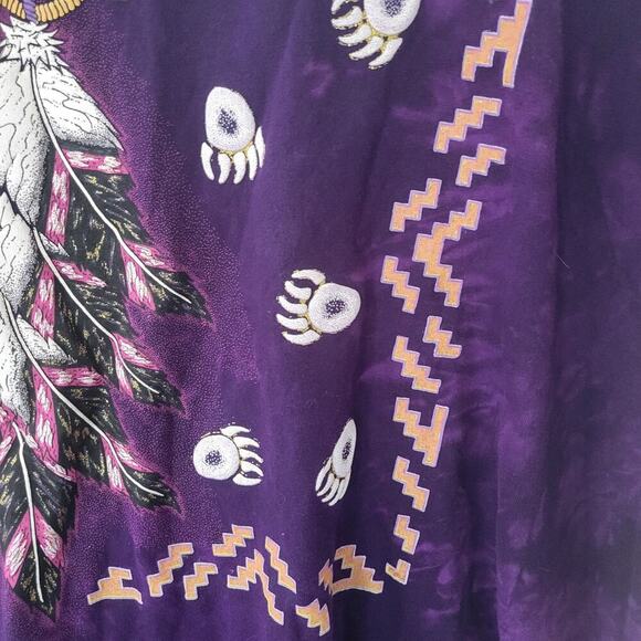 VTG 90’s Ragtops Native American Style Short Sleeve T-Shirt Size XL - Picture 2 of 9